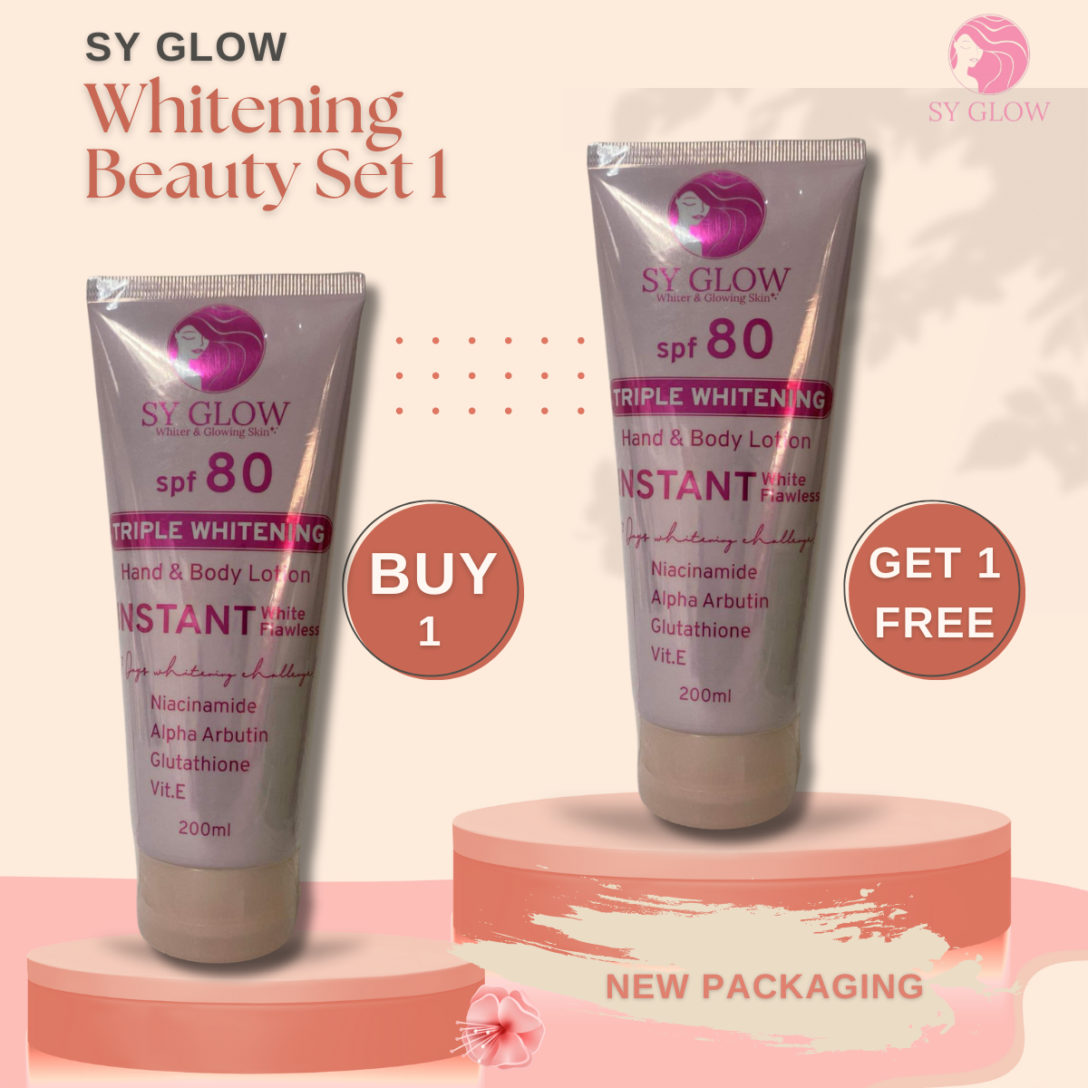 SY Glow Whitening Beauty Set 1