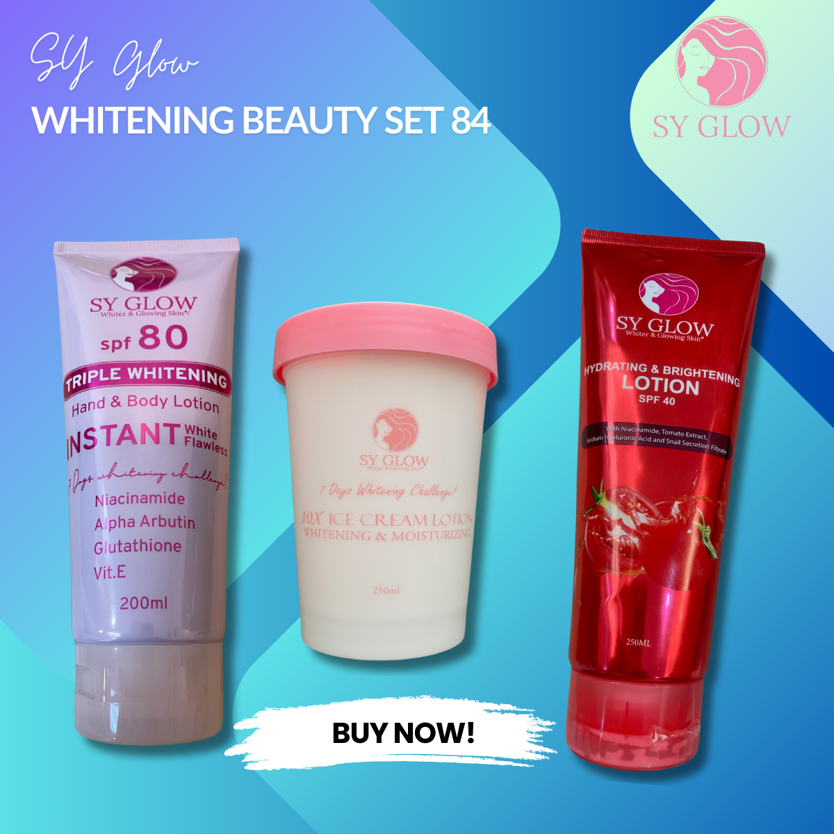 SY Glow Whitening Beauty Set 84