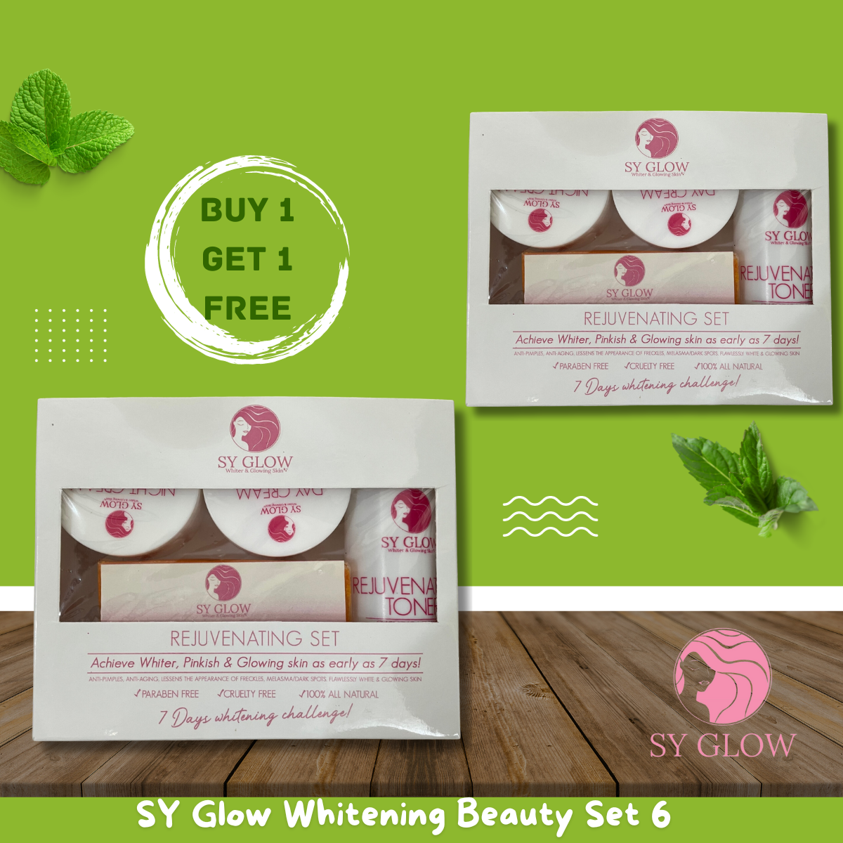 SY Glow Whitening Beauty Set 6