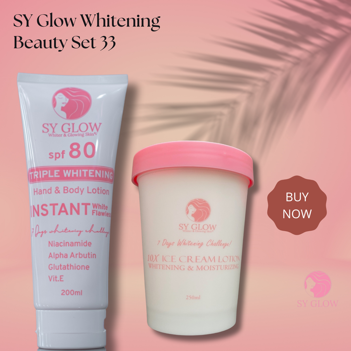 SY Glow Whitening Beauty Set 33