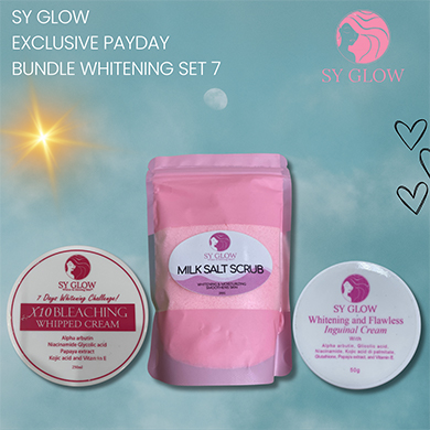 SY Glow Exclusive Payday Bundle Whitening Set 7