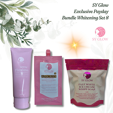 SY Glow Exclusive Payday Bundle Whitening Set 8