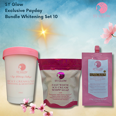 SY Glow Exclusive Payday Bundle Whitening Set 10