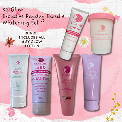 SY Glow Exclusive Payday Bundle Whitening Set 11